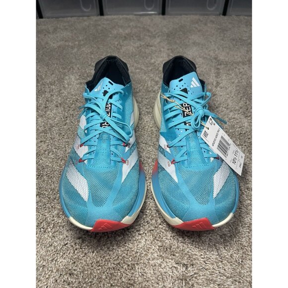 Adidas Adizero Adios Pro 3 'Lucid Cyan' New Running Shoes ID8468 Men’s Size 10.5 - Picture 4 of 7